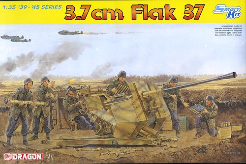 Dragon 1 35 3 7cm Flak 37 Previewed By Scott Van Aken